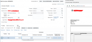 oracle automated invoice processing