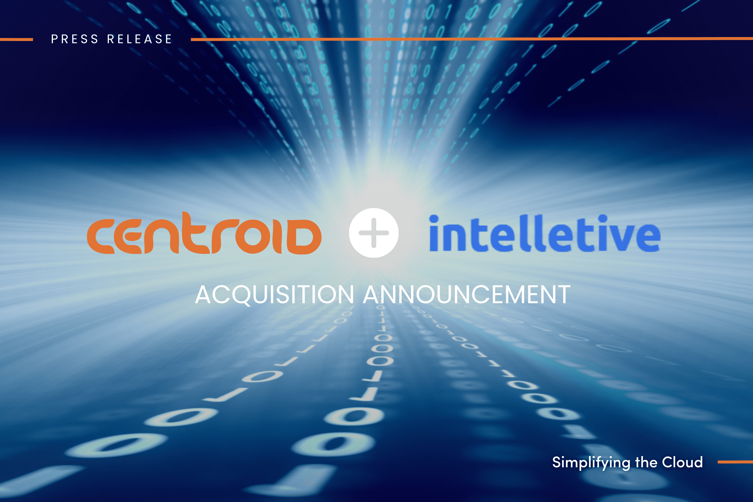 CNTR Intelletive Acquisition Annoucement