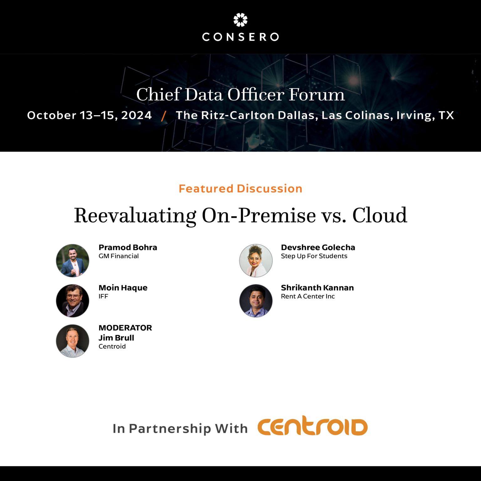 Consero Chief Data Officer Forum